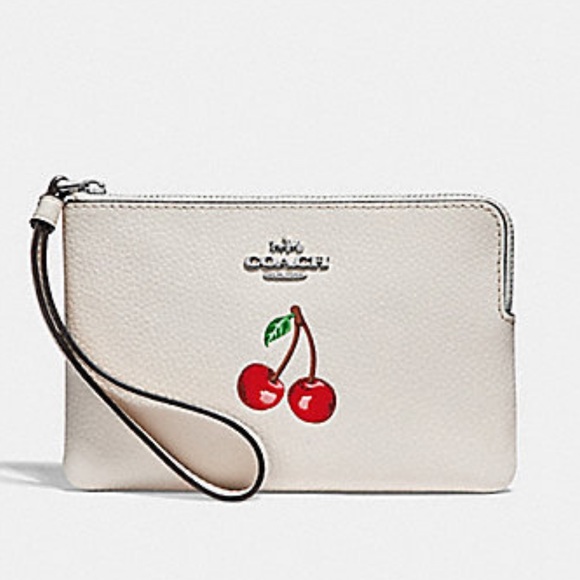 Coach Cherry Wristlet, NWT. π - Picture 1 of 6